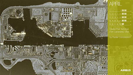 雷达星座 - 美国港口邮轮码头
