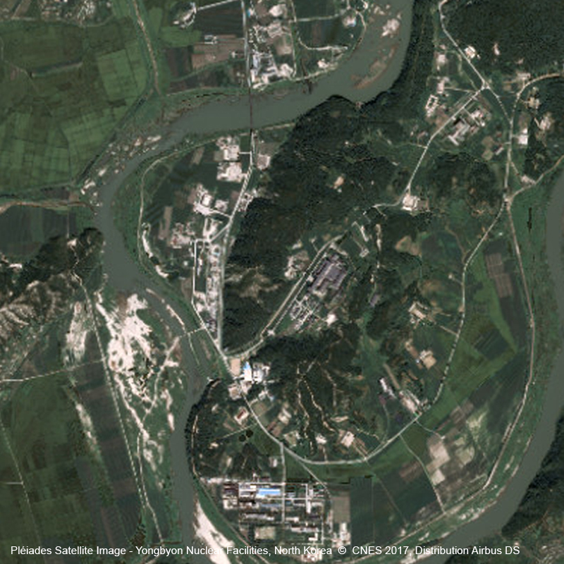 Pléiades卫星图像-宁边核设施