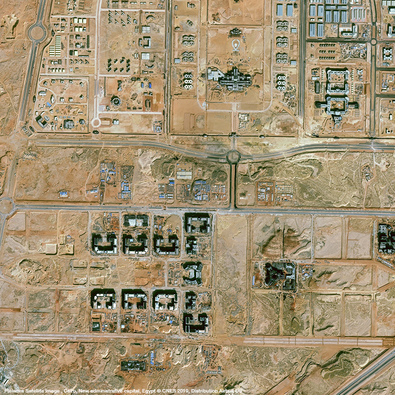 Pléiades卫星图像 - 埃及开罗