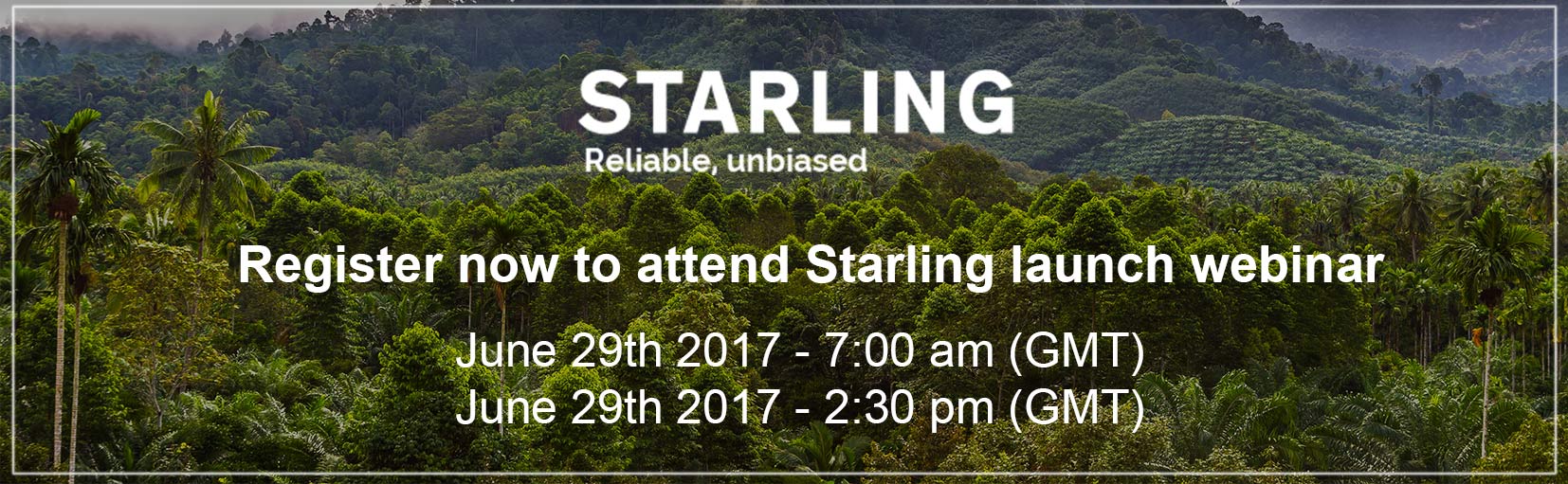 横幅 - 注册Starling网络研讨会