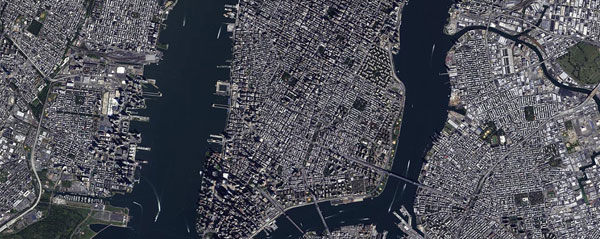 美国纽约Vision-1卫星图像