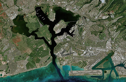 Pléiades卫星图像 - 美国檀香山