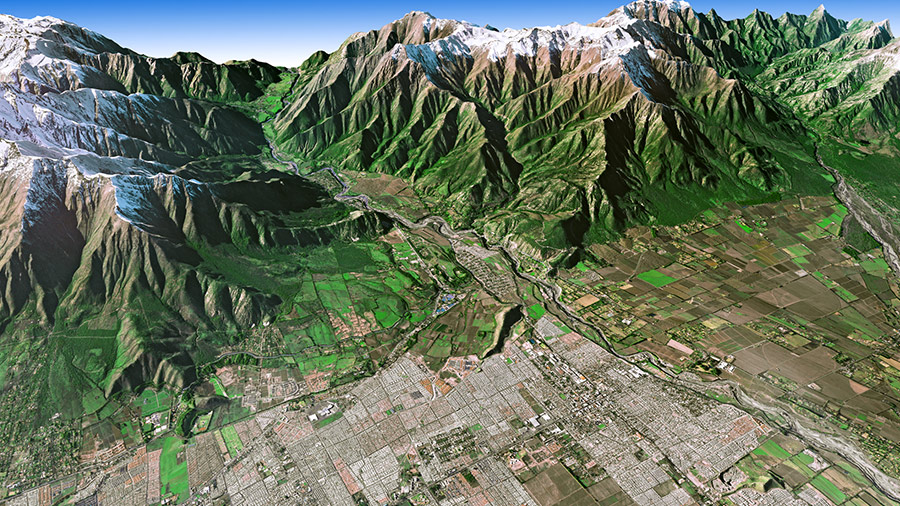 Elevation30 3D卫星图像