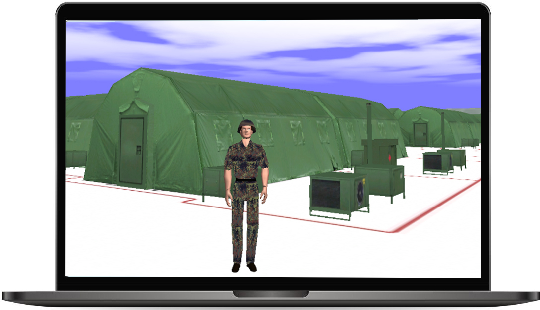 ag万博官网空中客车规划和探索工具（PET）使用3D虚拟探索工具的示例