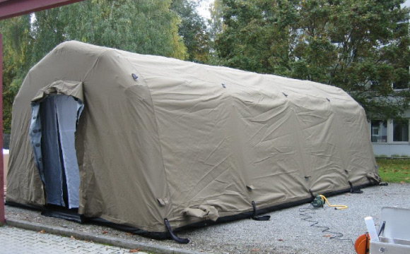 空中部署救援中心(LLRZ)，任务2，以帐篷为基础