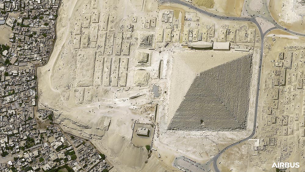 Pléiades Neo - Kheops金字塔，开罗，埃及- 2021年5月