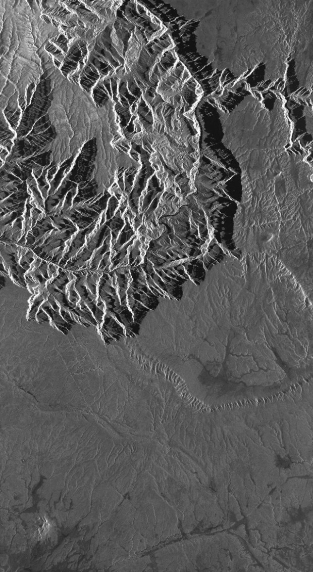 TerraSAR-X大峡谷条形地图-美国SSC HH