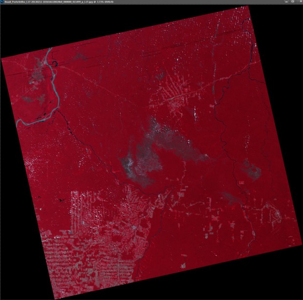 英国- dmc2卫星图像- Rondonia，巴西